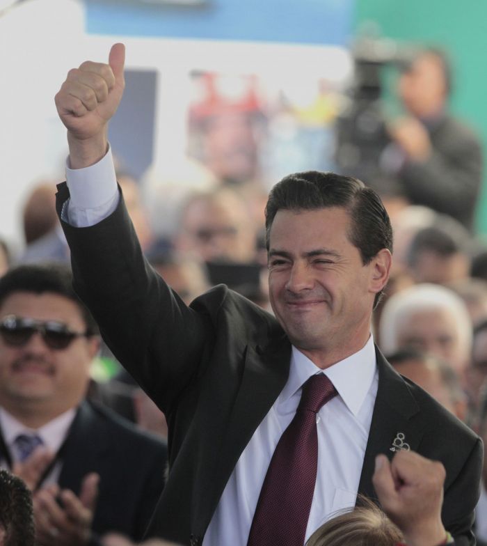 Peña nieto conmemora expropiación petrolera reivindicando BajaPress