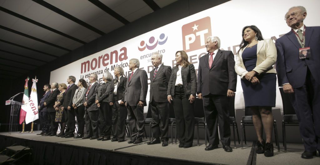 gabinete presidencial de andres Manuel lopez obrador